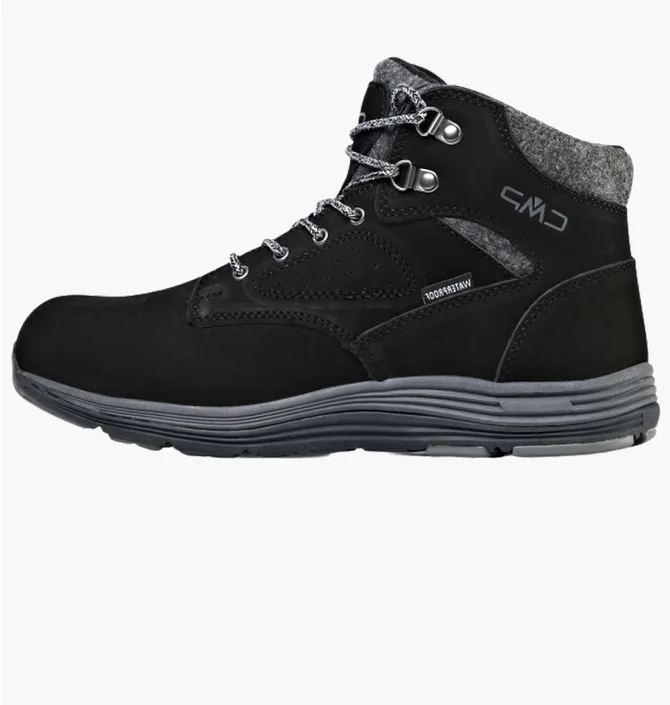 Ботинки мужские Cmp Nibal Mid Lifestyle Shoe Wp Black 39Q4957-68Uf