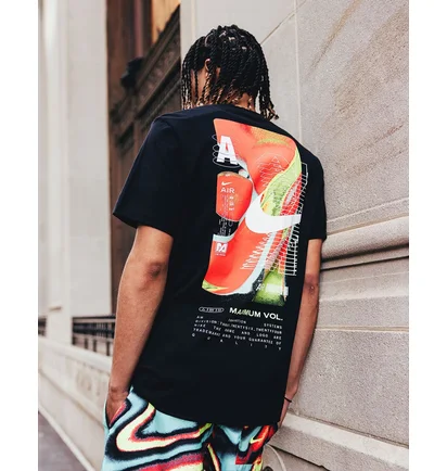 Футболка мужская Nike Max Volume Tee Black HF4473-010