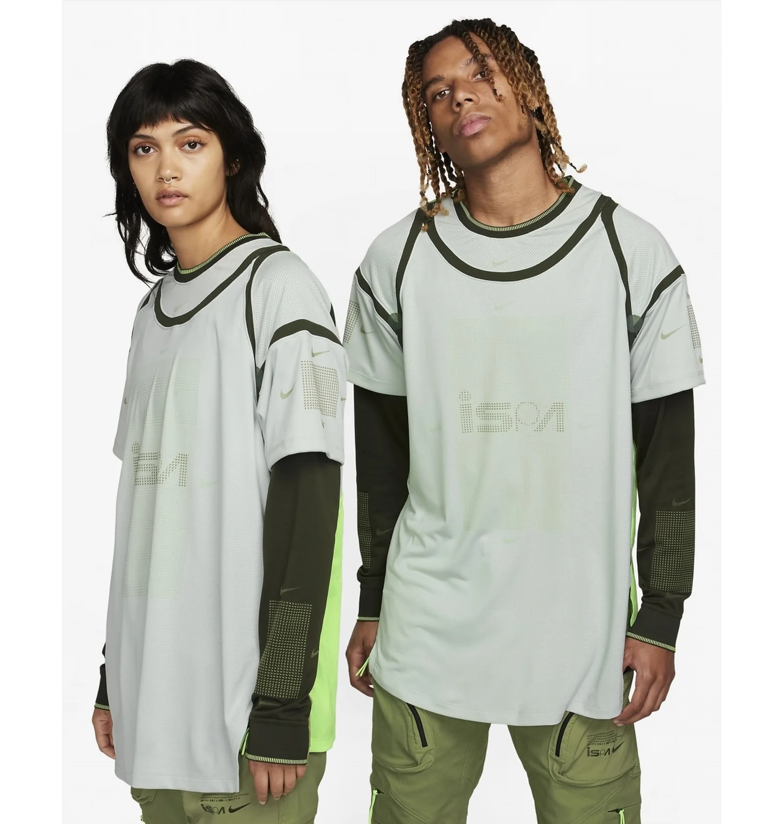 トップス NIKE / ISPA Long Sleeve T-Shirt size:L ᐉ Лонгслив унисекс Nike Ispa Long-Sleeve Top Turquoise FB2705-034