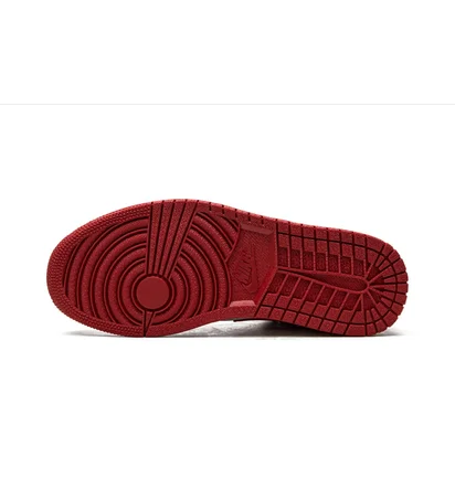Кросівки чоловічі Air Jordan 1 Low White/Red 553558-611