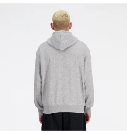 Толстовка чоловіча New Balance Sport Essentials Full Zip Grey MJ41502AG