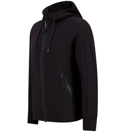 Толстовка чоловіча C.P. Company Diagonal Raised Black RCCMSS715A-005086W