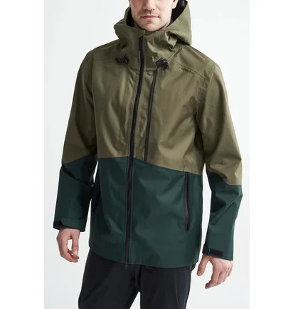 Ветровка мужская Craft Shell Green/Camo 1908004-669000