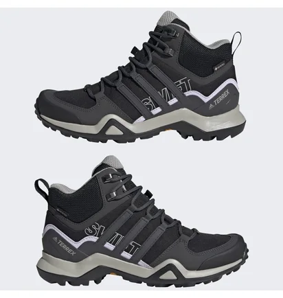 Кроссовки женские Adidas Terrex Swift R2 Mid Gore-Tex Hiking Shoes Black EF3357