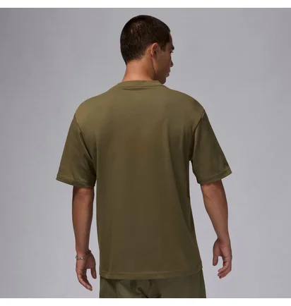 Футболка чоловіча Air Jordan Brand Snkr Ptch Ss Crew Olive FN5982-222