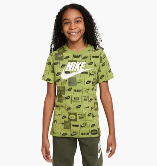 Футболка детская Nike Sportswear T-Shirt Green FN9609-377