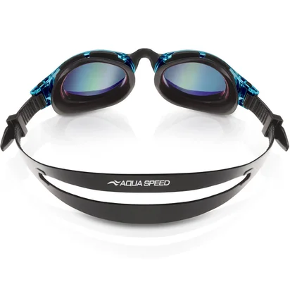 Окуляри для плавання унісекс Aqua Speed Triton 2.0 Mirror Black 283-02