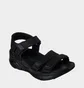 Сандали женские Skechers Arch Fit - Fresh Bloom Black 119305-BBK