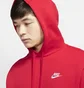 Худі чоловіче Nike Nsw Club Hoodie Red BV2654-657