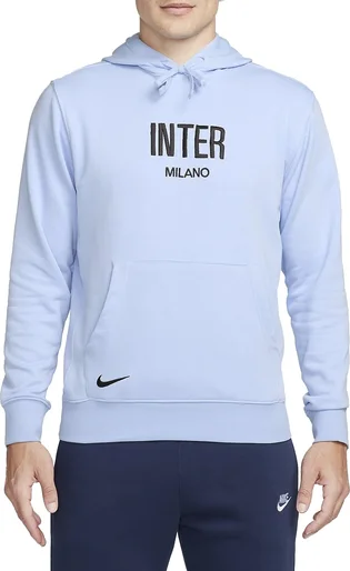 Худі чоловіче Nike Hooded Sweatshirt Inter M Nsw Club Hoodie Po Ft Light Blue DV4962-548
