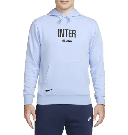 Худи мужское Nike Hooded Sweatshirt Inter M Nsw Club Hoodie Po Ft Light Blue DV4962-548