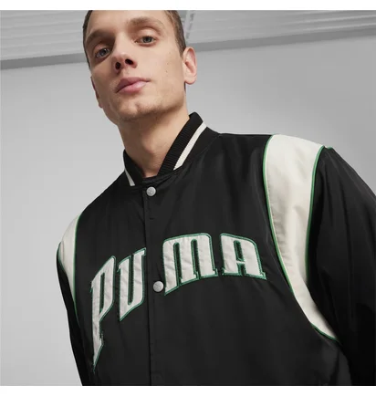 Бомбер мужской Puma Team Varsity Black 623691-01