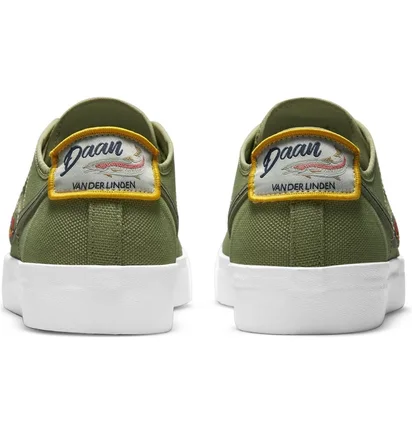 Кроссовки унисекс Nike Sb Blzr Court D V D L Skate Shoes Olive CZ5605-300