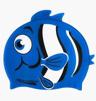 Шапочка для плавания детская Aqua speed Zoo Nemo 5757 Blue 115-10-NEMO