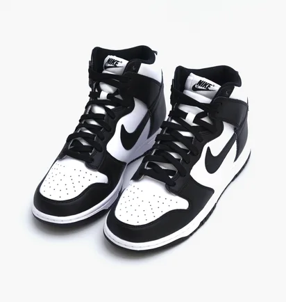 Кроссовки мужские Nike Dunk High Black/White Dd1399-105