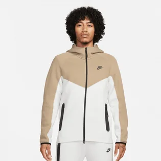 Толстовка чоловіча Nike Sportswear Tech Fleece Windrunner Full-Zip Hoodie Beige/White FB7921-121