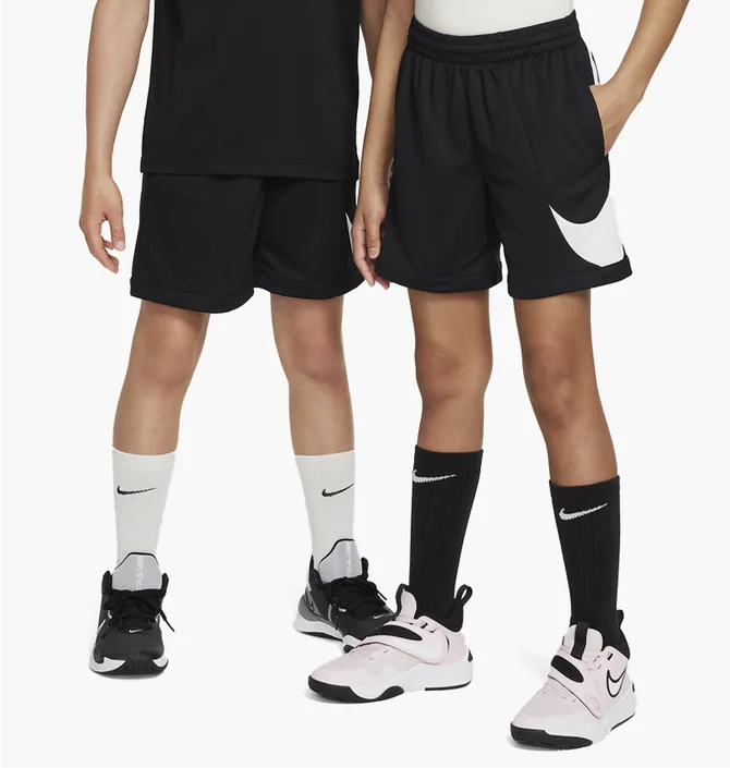 Шорты детские Nike Bdf Multi+ Swoosh Short Black FV0269-010