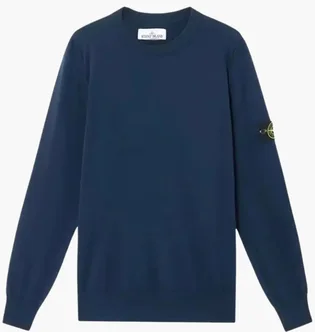 Кофта мужская Stone Island Logo Badge Blue K1S155100053-S00B2-V0020