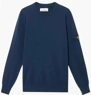 Кофта мужская Stone Island Logo Badge Blue K1S155100053-S00B2-V0020