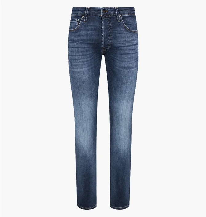 Джинсы мужские Jack & Jones Glenn Con 057 50Sps Slim Fit Blue 12133074