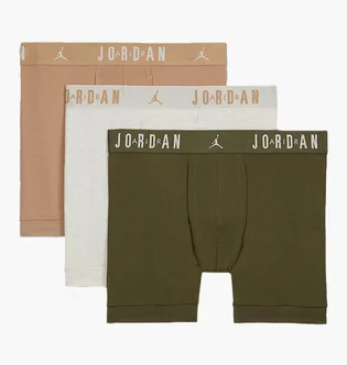 Трусы мужские Air Jordan Flight Cotton Core 3Pk Bb Multi JM0622-E6F