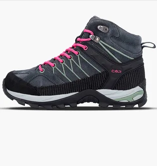 Черевики жіночі CMP Rigel Mid Trekking Shoes Wp Grey/Black 3Q12946-74US