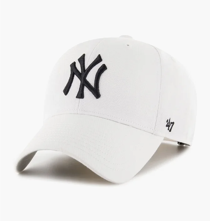 Кепка унісекс 47 Brand New York Yankees Raised Basic White B-RAC17CTP-WH