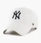 Кепка унісекс 47 Brand New York Yankees Raised Basic White B-RAC17CTP-WH