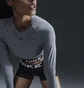 Топ женский Nike Pro Dri-Fit Cropped Long-Sleeve Top Grey FV5484-084