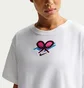 Футболка женская Nike Df Ss Tee Slam Oz Bf Os White IH5979-100