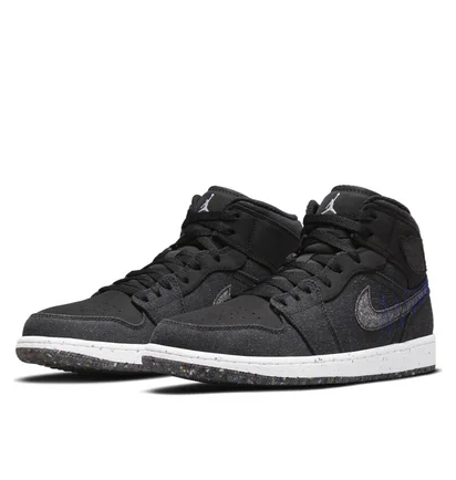 Кросівки чоловічі Air Jordan 1 Mid Crater Black DM3529-001