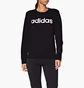 Свитшот женский Adidas Essentials Linear Crewneck Black DP2363