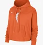 Худи женское Nike Team 13 Courtside Wnba Pullover Hoodie Orange DV6450-820
