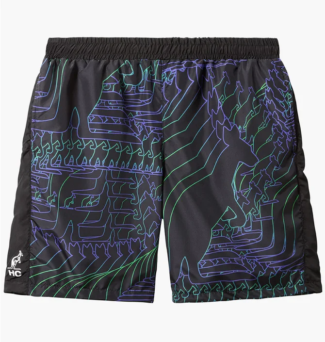 Шорты мужские AUSTRALIAN Flowing Smash Short Black HCUSH0014-003