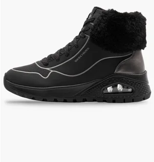 Ботинки женские Skechers Uno Rugged Black 167993-BKPW