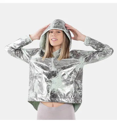 Куртка жіноча Nike Air Printed Jacket Metallic DJ8642-017