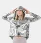 Куртка жіноча Nike Air Printed Jacket Metallic DJ8642-017