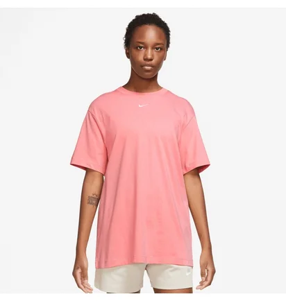 Футболка женская Nike Sportswear Essential Tee Boyfriend Pink DN5697-611
