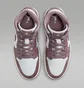 Кросівки жіночі Air Jordan 1 Mid Shoes White/Bordo BQ6472-050