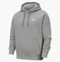 Худі чоловіче Nike NSW Club Crew Grey BV2654-063