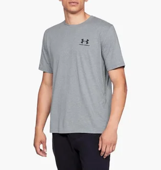 Футболка мужская Under Armour Sportstyle Lc Ss Grey 1326799-036