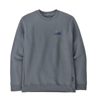 Свитшот мужской Patagonia 73 Skyline Uprisal Crew Sweatshirt Grey Plgy39656