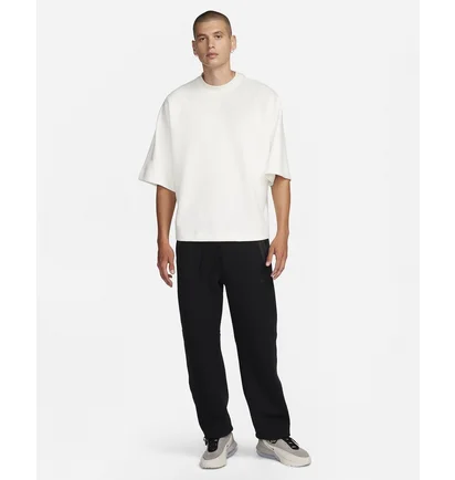 Футболка чоловіча Nike Sportswear Tech Fleece Reimagined Oversized Short-Sleeve Sweatshirt White FB8165-133