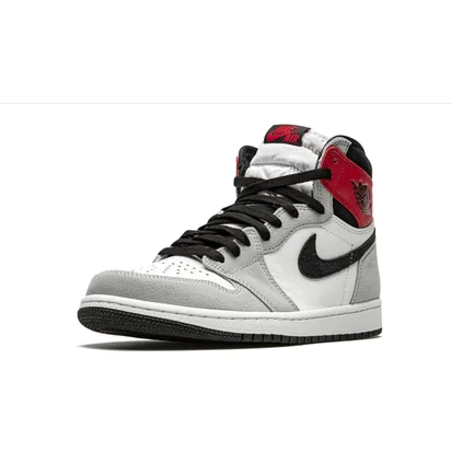 Кроссовки мужские Air Jordan 1 Retro High Og White/Grey 555088-126