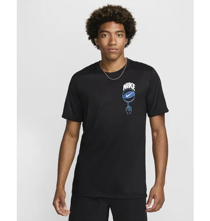 Футболка мужская Nike T-Shirt Dri-Fit Black FZ8097-010