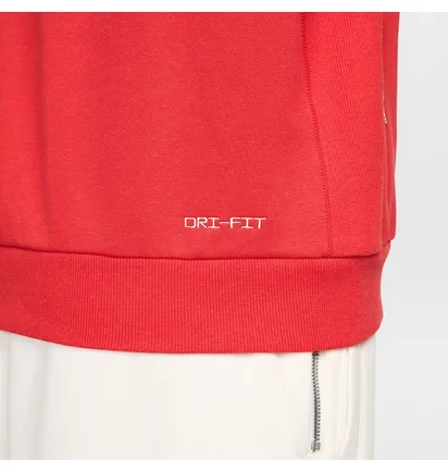 Свитшот мужской Nike Standard Issue MenS Dri-Fit Basketball Crew-Neck Sweatshirt Red FZ0682-657
