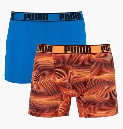 Трусы мужские Puma Active Blue/Orange (2 шт) 501010001-030
