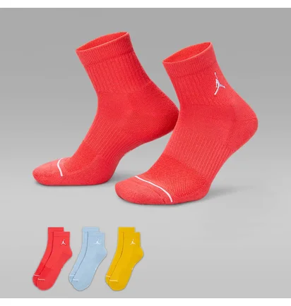Носки Air Jordan Everyday Cushioned Ankle Multi (3 пары) DX9655-917