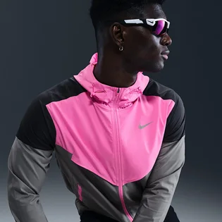 Ветровка мужская Nike Running Grey/Pink HV6521-675
