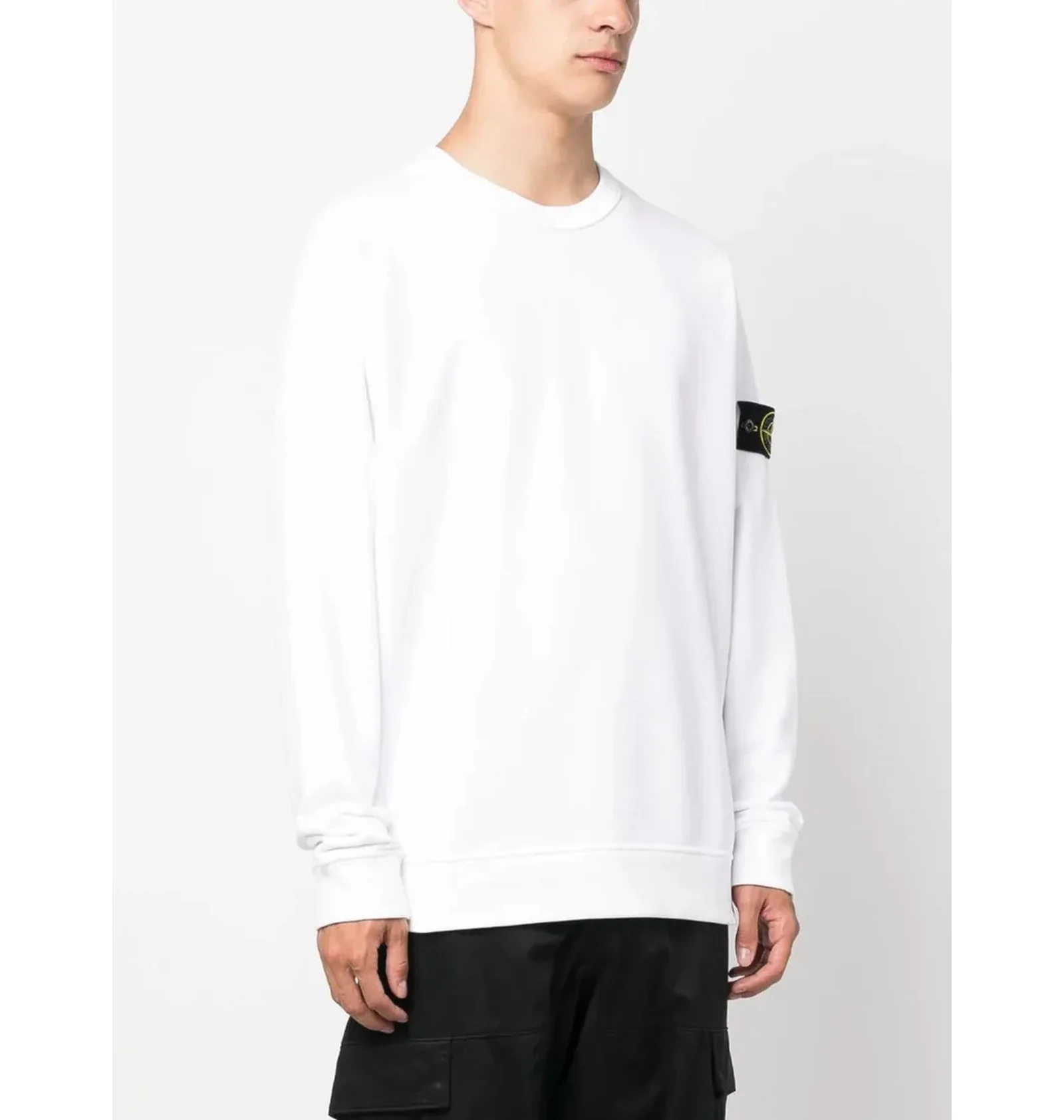 ᐉ Свитшот мужской Stone Island White 791562420-V0001 - купить в